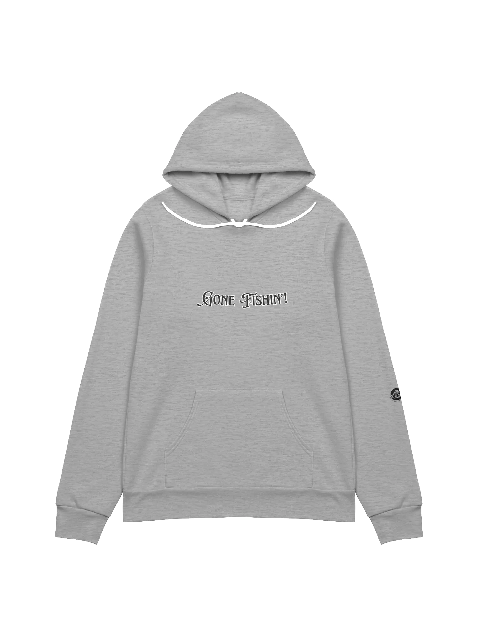 Gone Fishin' Vintage Inspired Back Graphic - Hoodie product image (4)