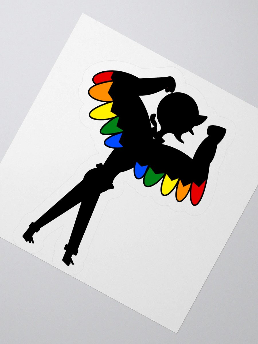 Superhomo! Eudo Gay Silhouette Variant Sticker! product image (2)