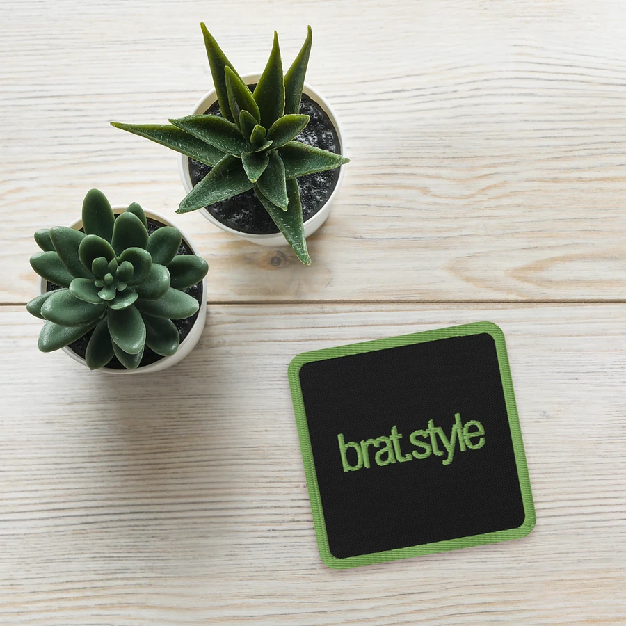 the bratstyle embroidered patch - square product image (4)