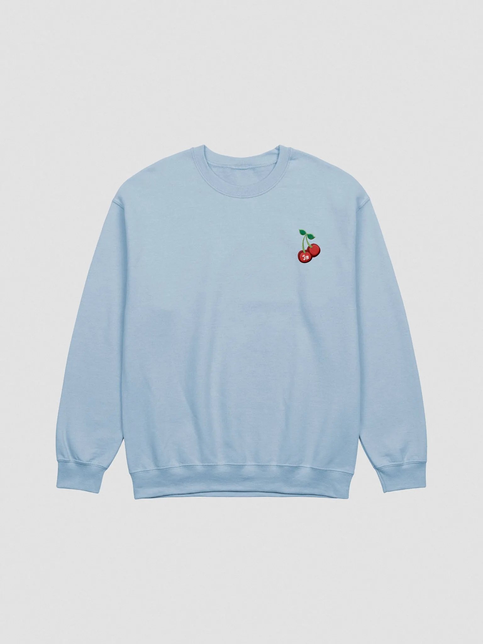 Cherry Sweatshirt - Light Blue product image (1)