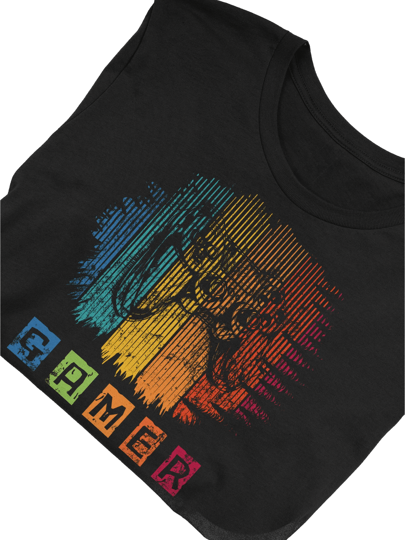 Retro 90s Gamepad T-Shirt – Vintage-Style Gamer Design for Console & Arcade Fans product image (50)