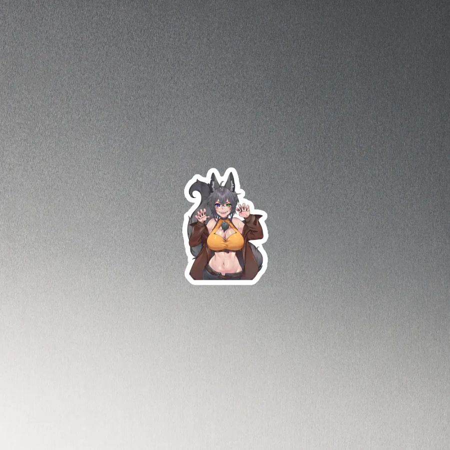 WolfcatRisi Rawr Magnet product image (2)