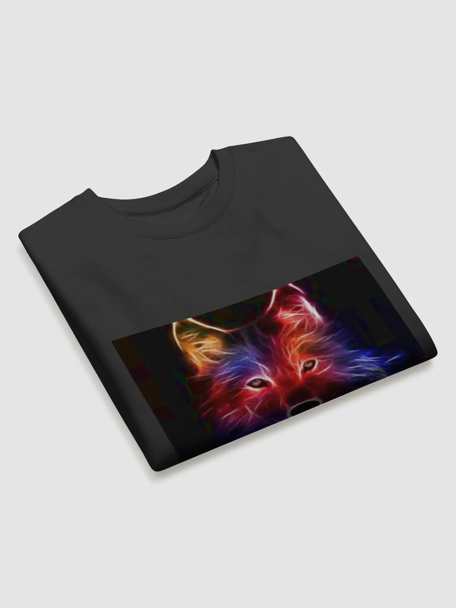 Neon Wolf Spirit Premium Sweatshirt product image (3)