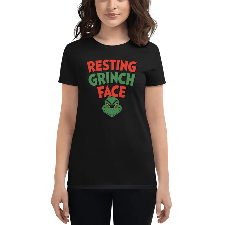 Mischievous Grinch Vibes Women's T-Shirt product image (1)