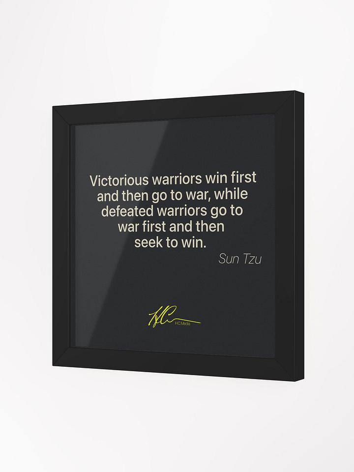 Sun Tzu Q2 - Framed Poster product image (2)