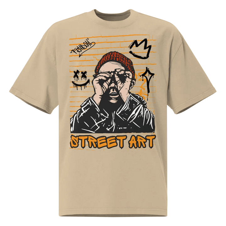 Street art t-shirt product image (1)