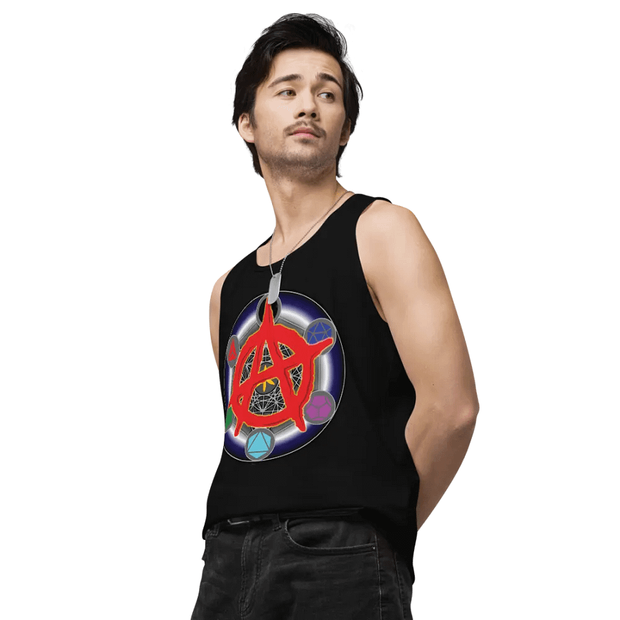 Hexproof Anarchist Emblem Men's Tank Top product image (4)