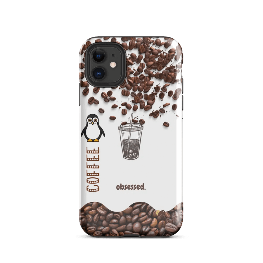 Coffee iPhone Case I Aesthetic Coffee Bean I Phone Cover for Coffee Lovers I MAGSAFE COMPATIBLE product image (1)