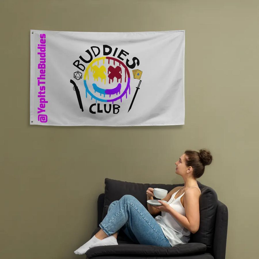 Buddies Club Flag (Light Mode) product image (12)