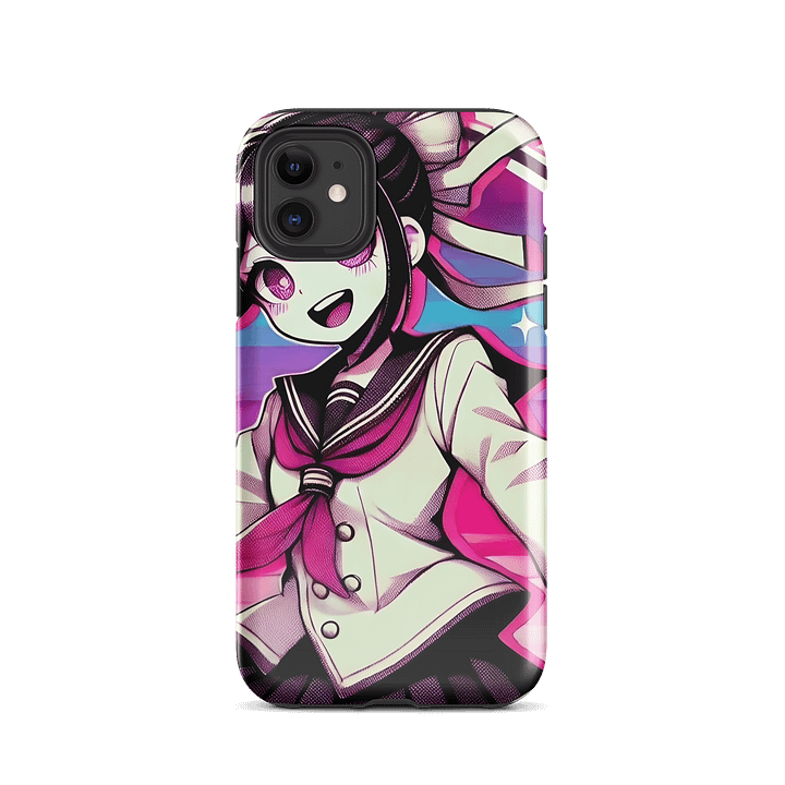 Vibrant Anime Girl iPhone Tough Case - Cute Kawaii Design product image (1)