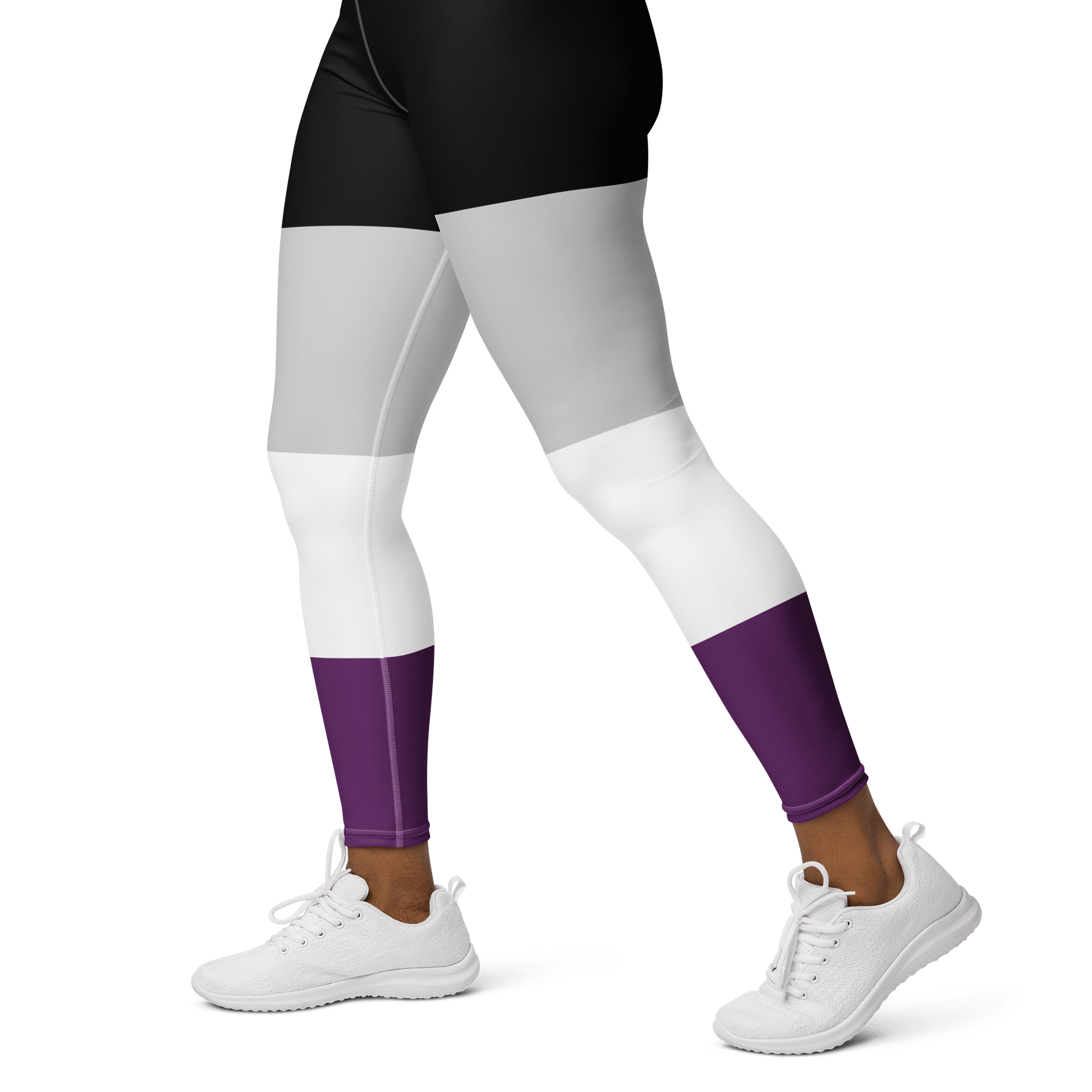 Asexual Pride Flag Leggings product image (3)