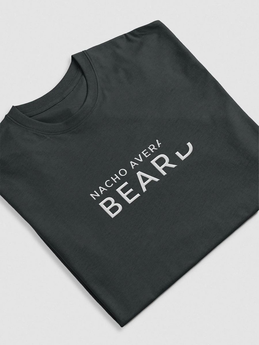 Men's Nacho Average Beard T-Shirt (White Embroidery) product image (7)