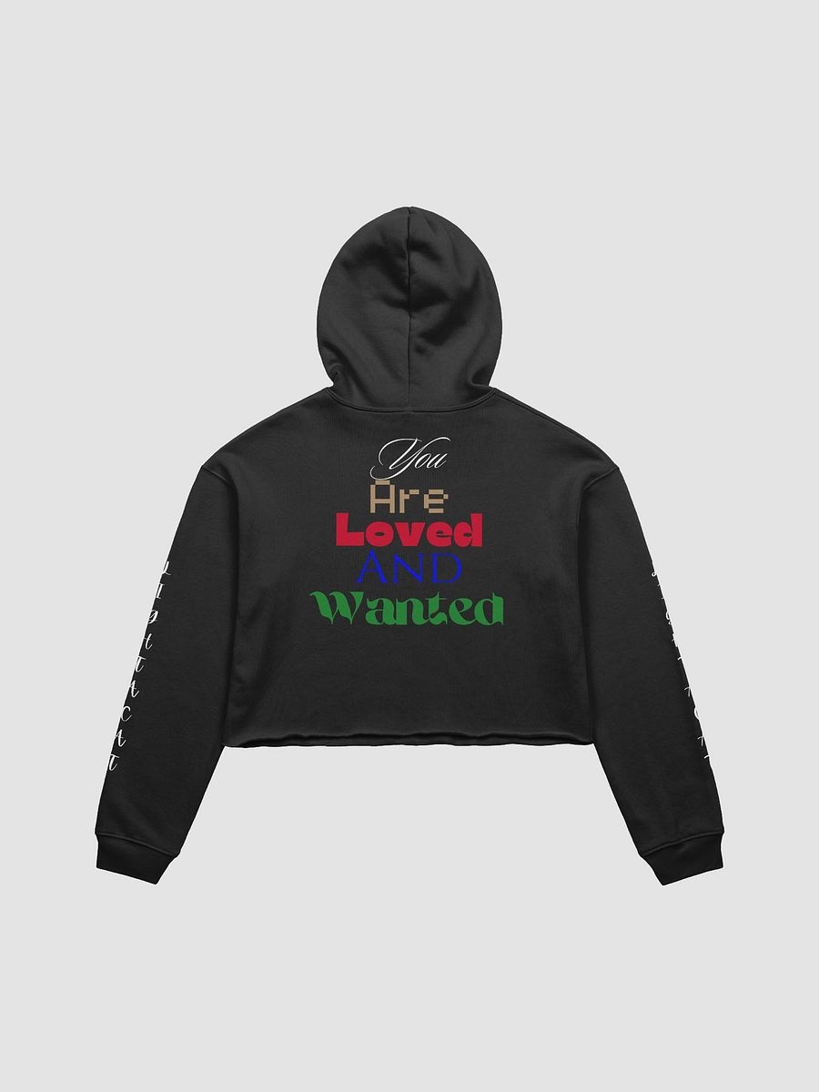 Lightacat "You Are Loved" Cropped Hoodie product image (3)