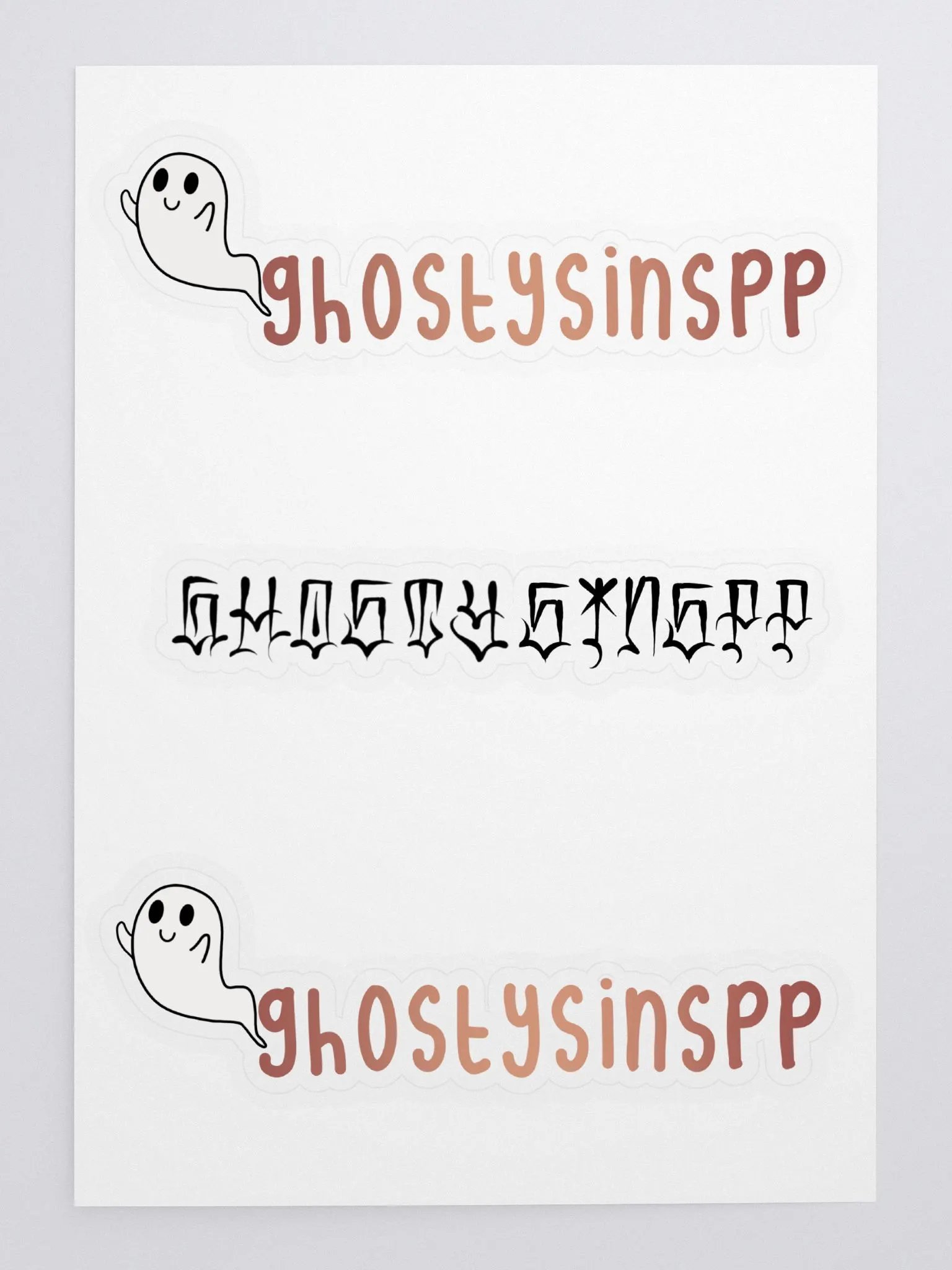 GhostySinsPP Multi Stickers! product image (3)