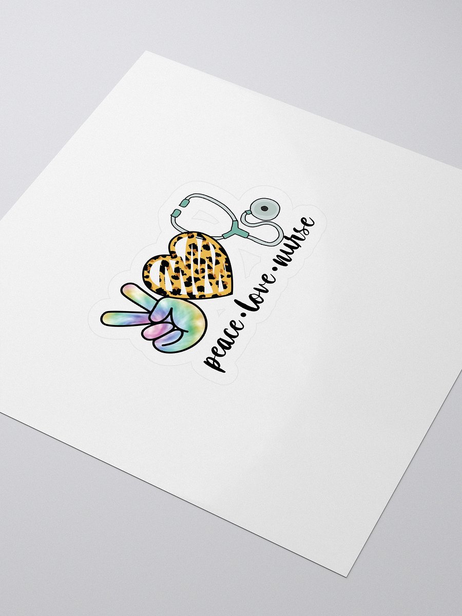 Peace Love Health Stickers Set product image (3)