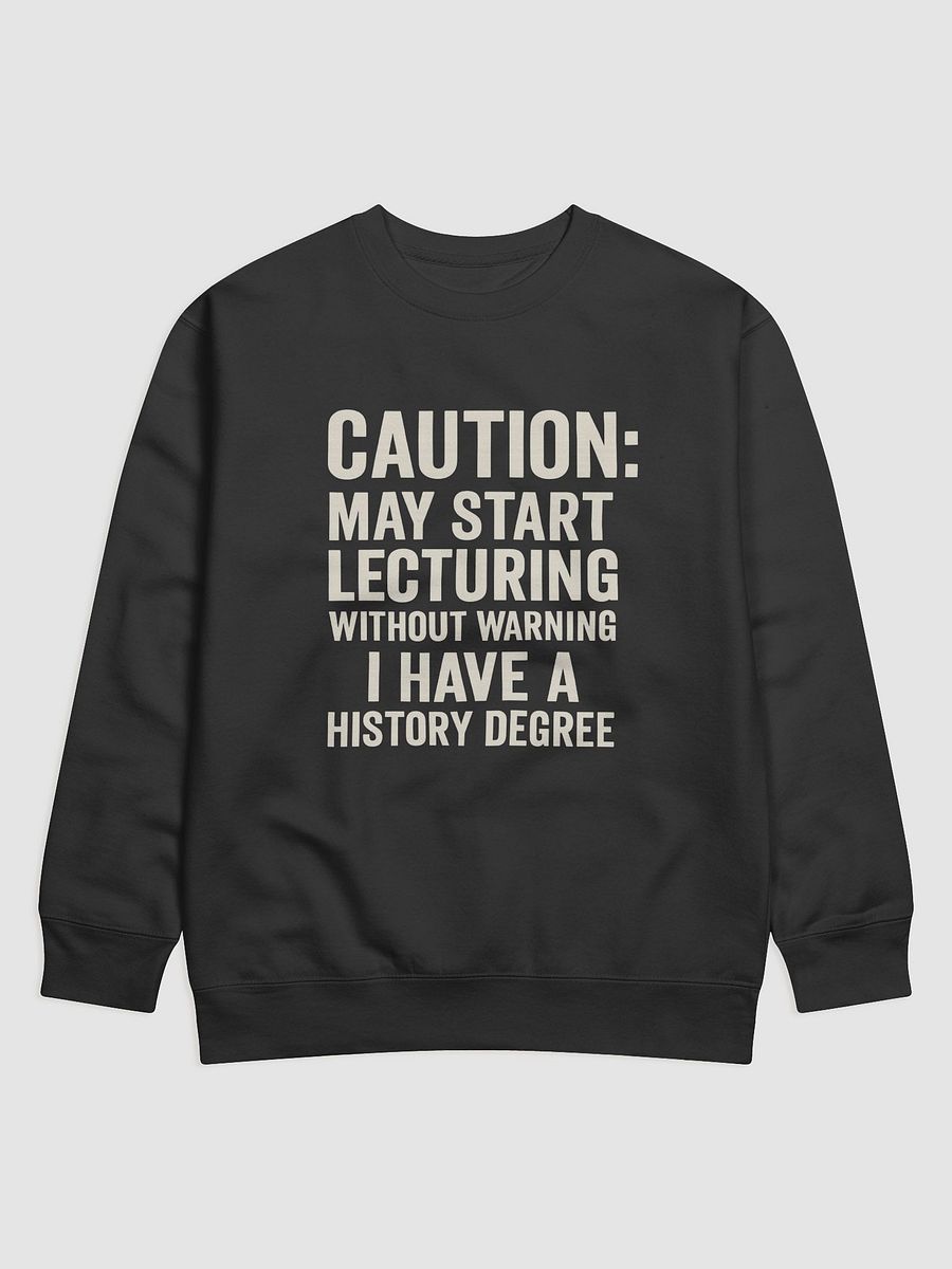 History Buff Lecturer Sweatshirt product image (1)