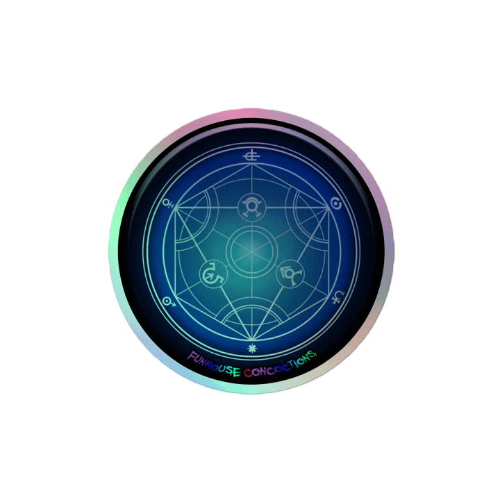 Transmutation Circle Holo Sticker product image (2)