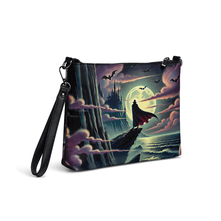 Dramatic Vampire Crossbody Bag - Halloween Purse product image (4)
