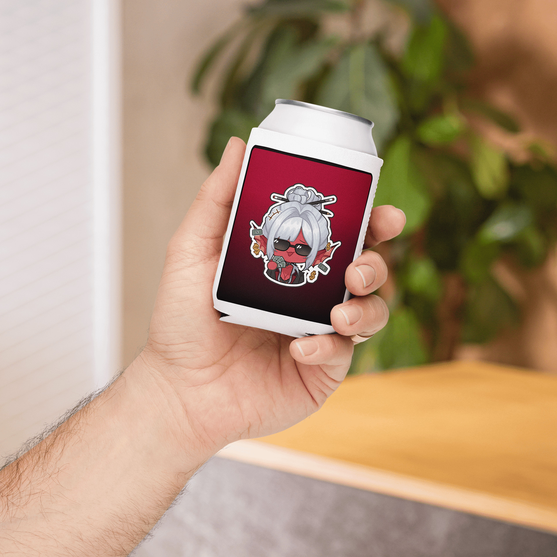 Money Emote Coozie (Red) product image (5)