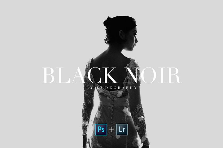 Black Noir V2 : Preset for Lightroom and Photoshop product image (1)