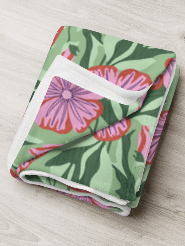 Flower Power Hour | Throw Blanket product image (4)