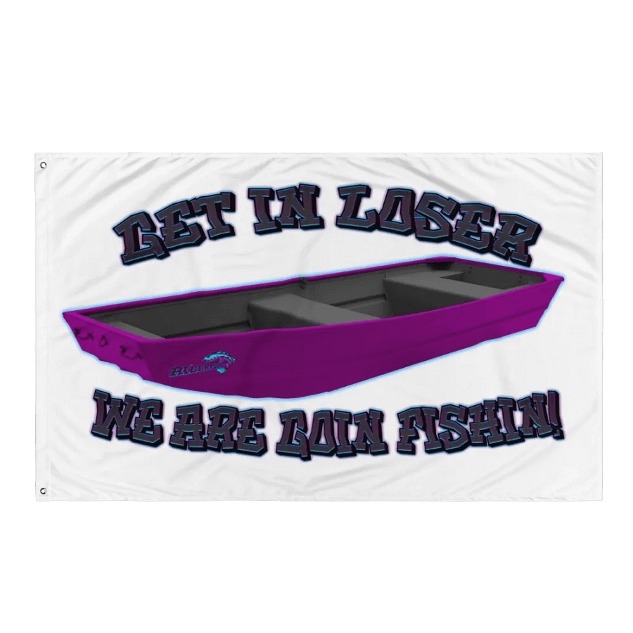 RicerMeangirls Carbon Letter Flag product image (3)