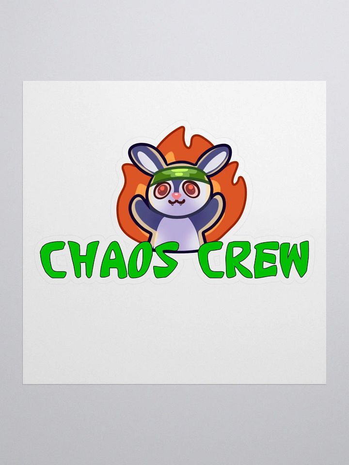 Chaos Crew Sticker product image (1)