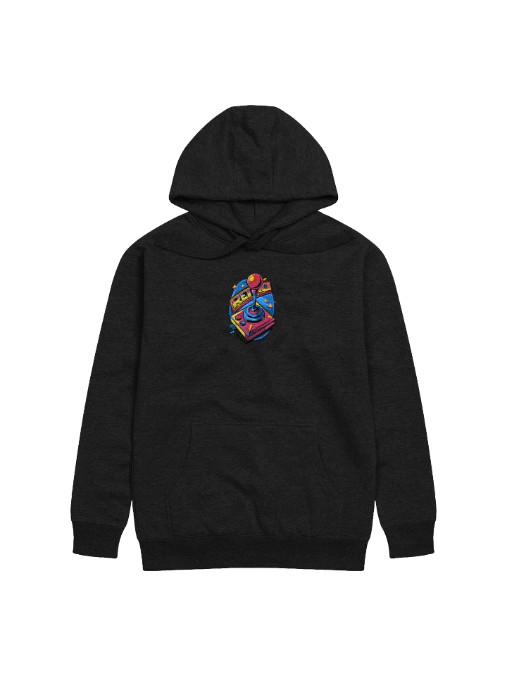 Retro Joystick Center Embroidered Hoodie product image (1)