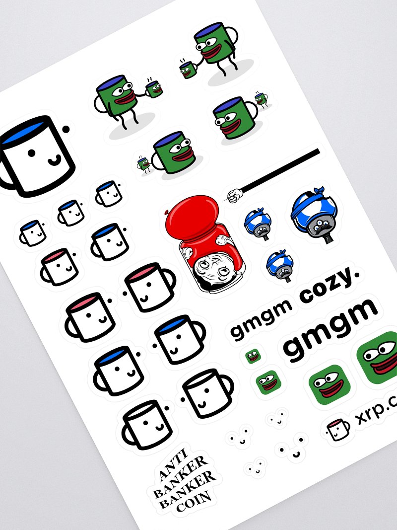cozy stickers