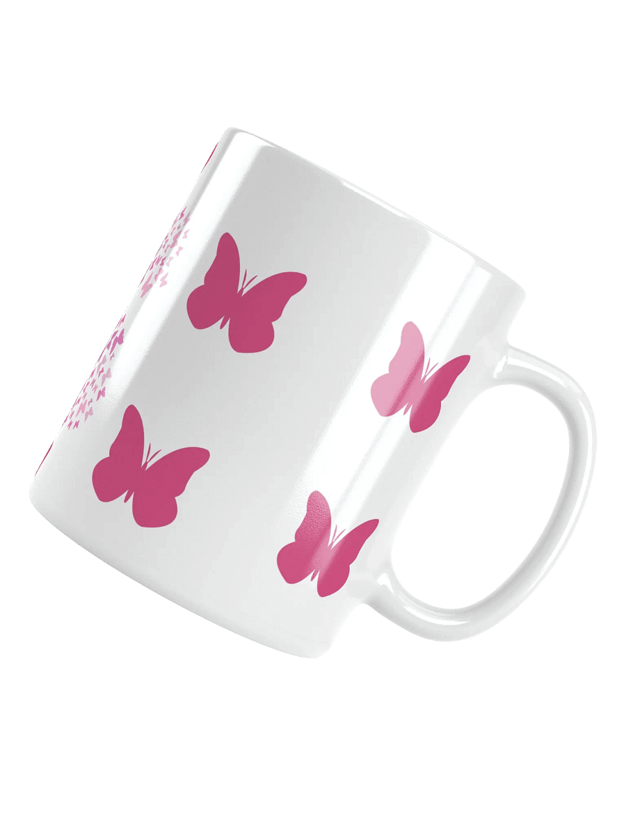 Pink Butterfly Symphony Mug product image (11)