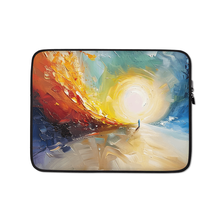From the blaze of becoming, Laptop Sleeve product image (1)