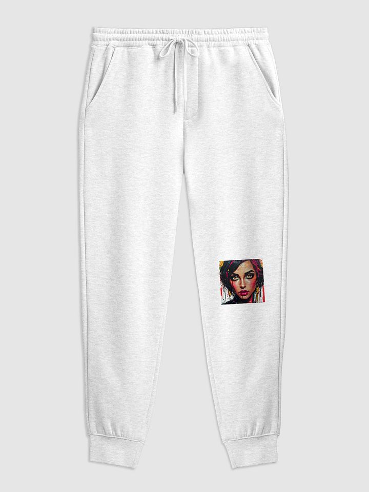 Golden Gaze Artistic Fleece Joggers product image (1)