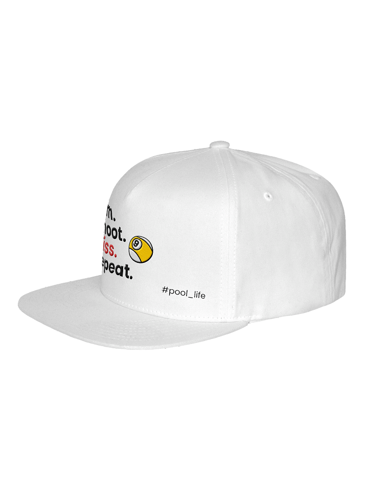 9-ball Pool Life Cap (Snapback - White) product image (2)