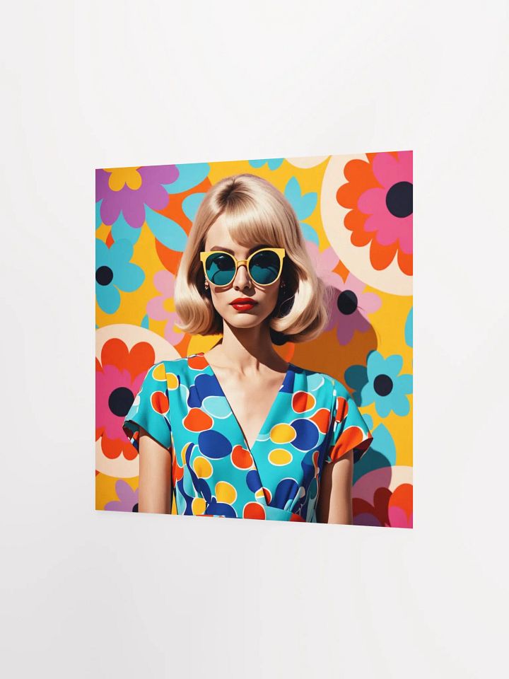 Woman and Flowers Poster product image (2)