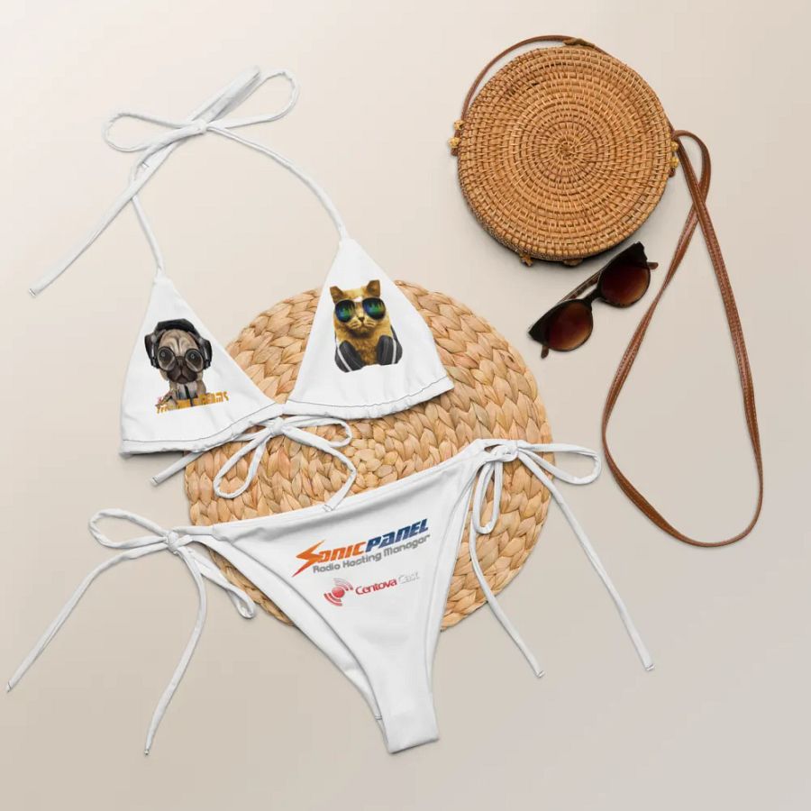ZEE - All-Over Print Recycled String Bikini product image (6)