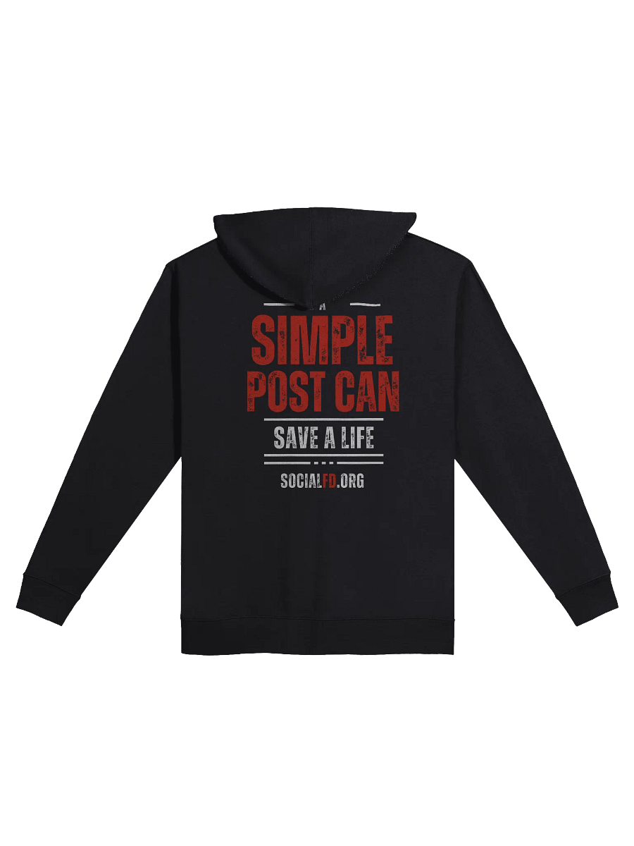 Social FD Urban Vibes Fleece Zip-Up Hoodie product image (2)