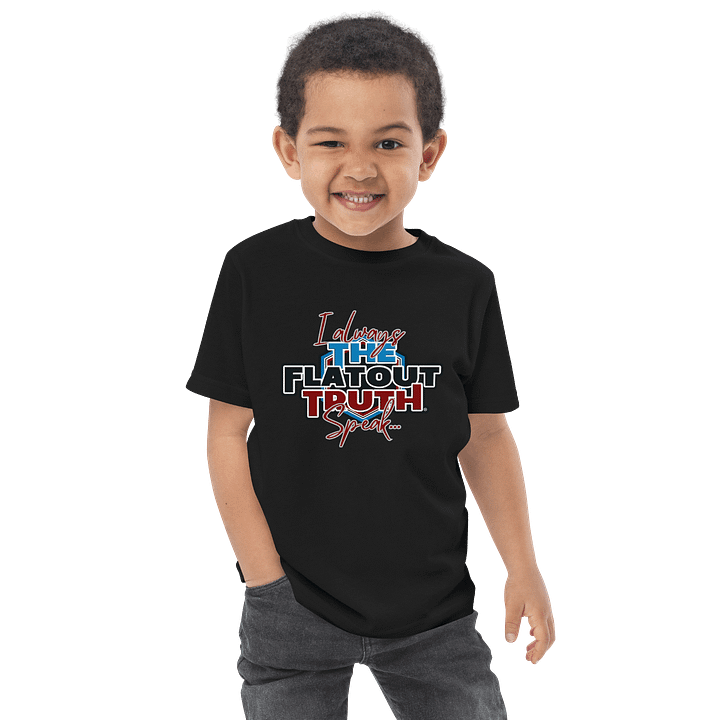 The Flat Out Truth Toddler Jersey Tee product image (1)