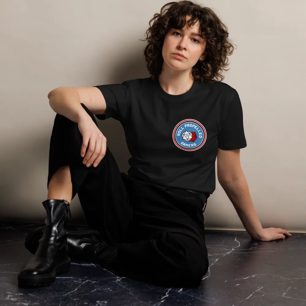 Roll Gamers Round Logo T-Shirt product image (10)