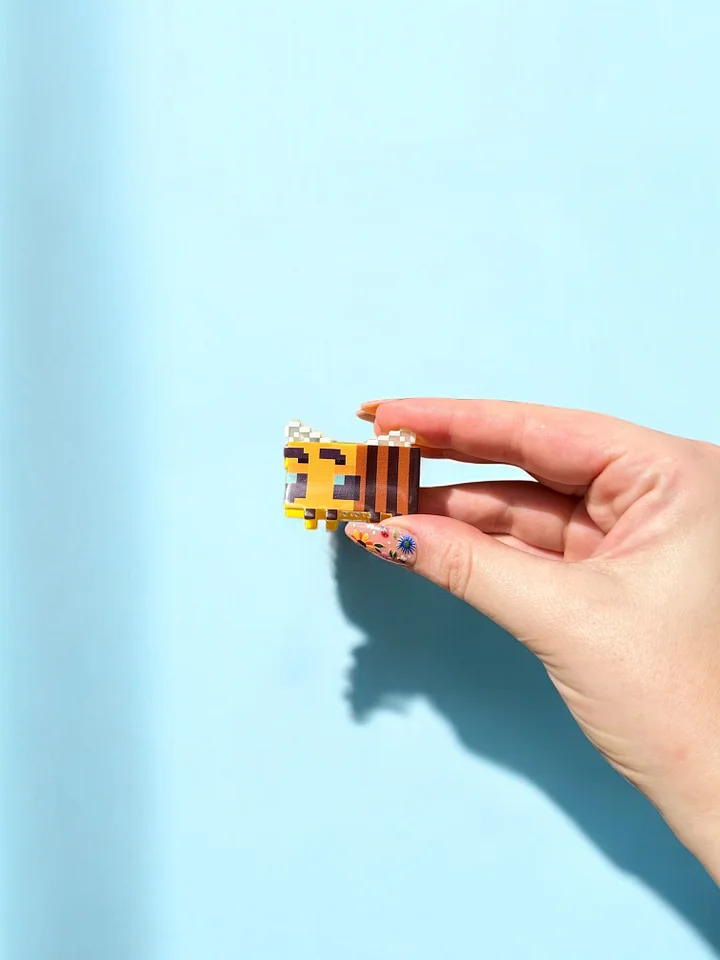 Mini MC Bee Hair Clip product image (1)