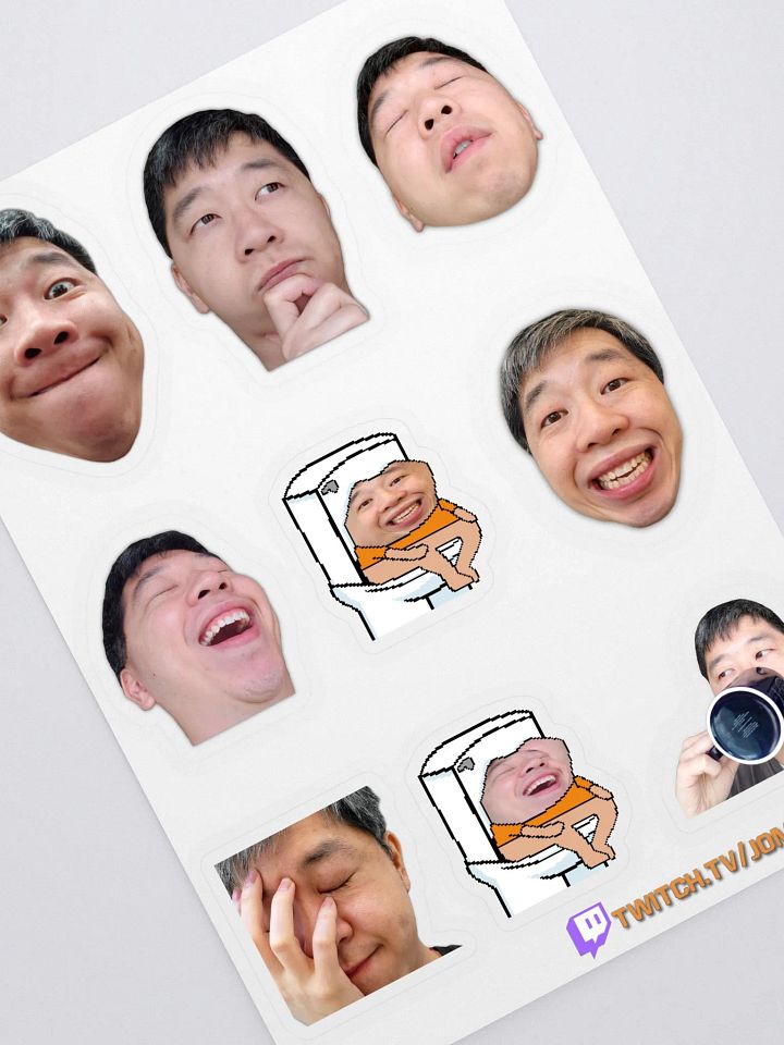 Jombie Face Stickers product image (2)