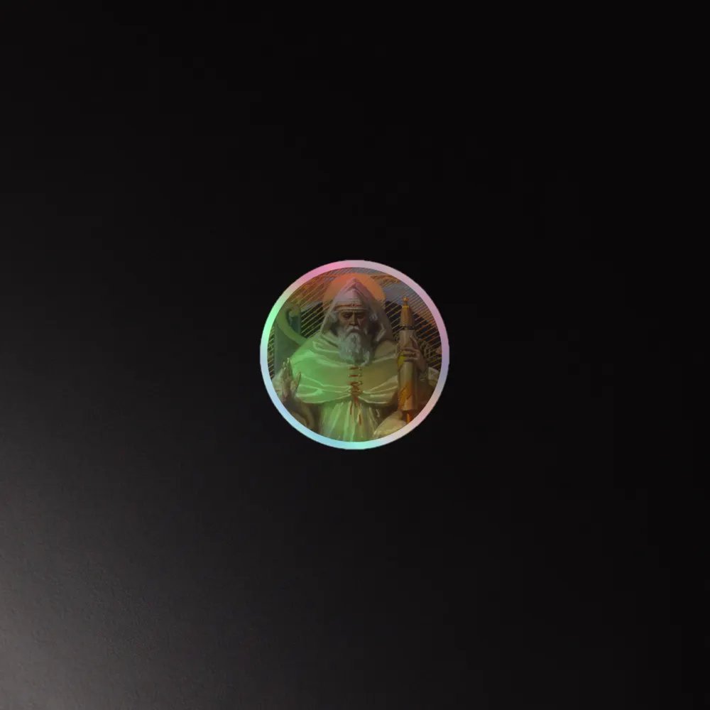 CallMeEzekiel Big Holographic Sticker product image (2)