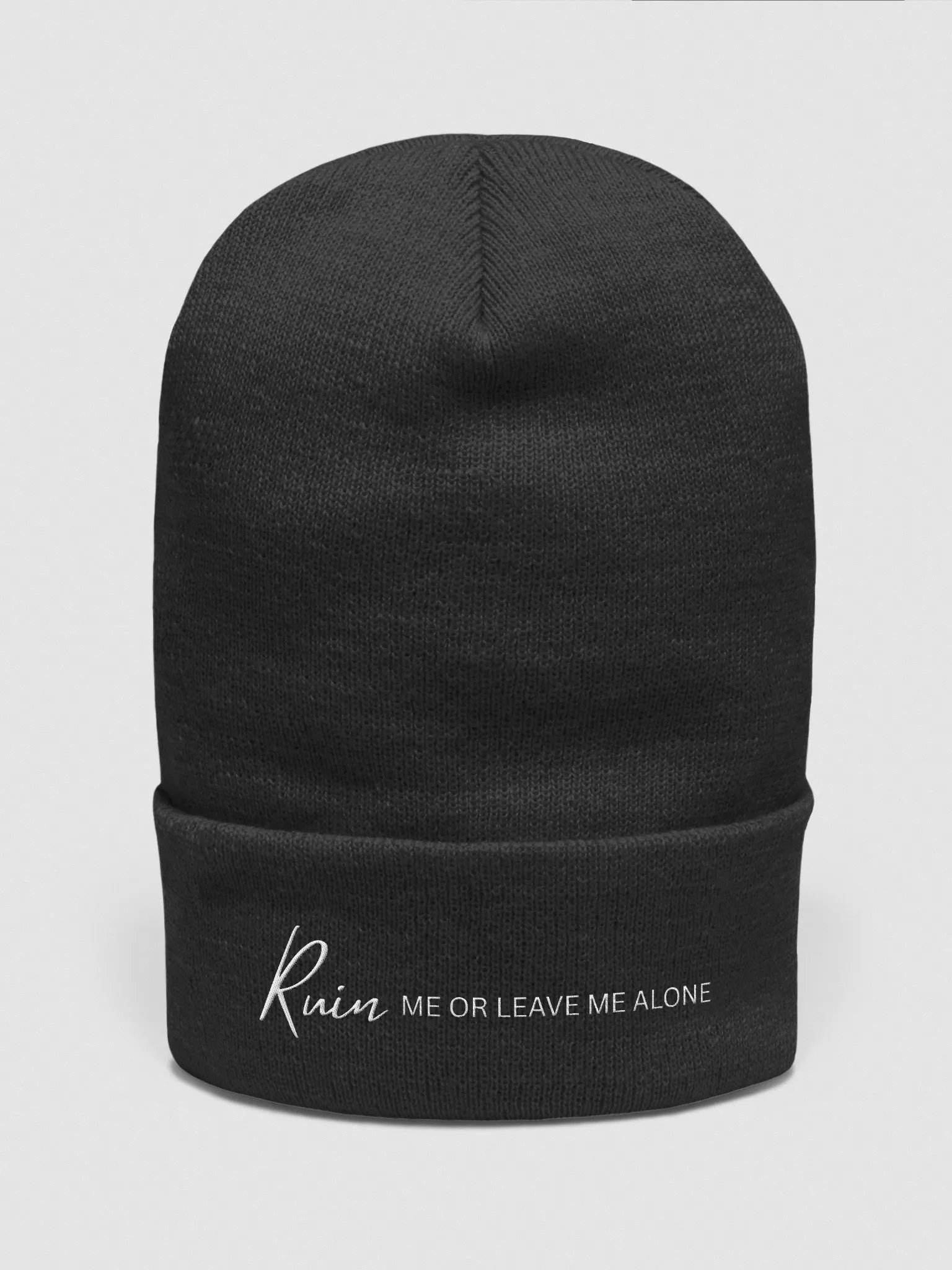 "Ruin Me" Beanie product image (1)
