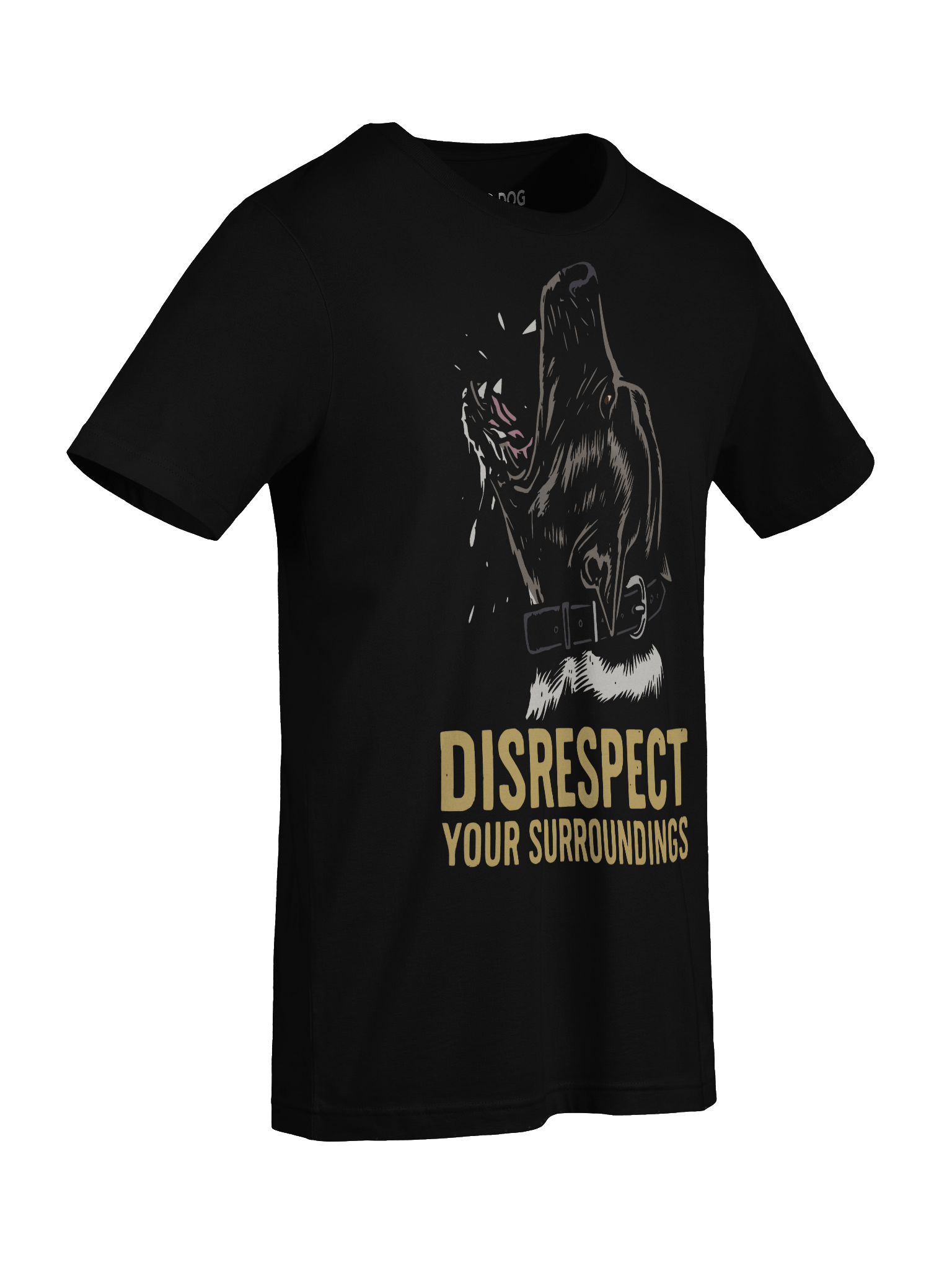 Disrespect simple - front print PREMIUM ADULT UNISEX T-SHIRT product image (2)