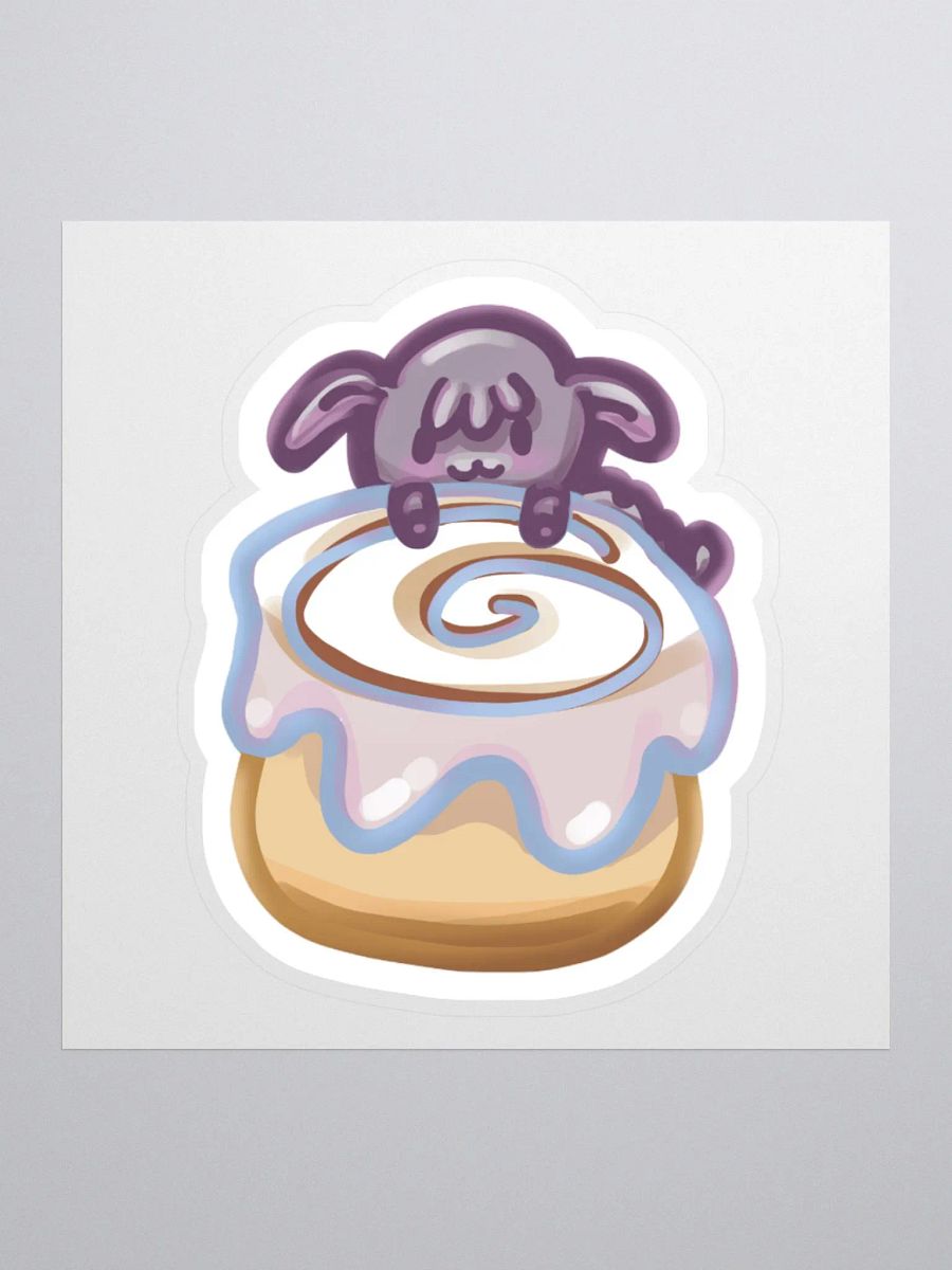 Cinnamon Roll Sheep Sticker product image (1)