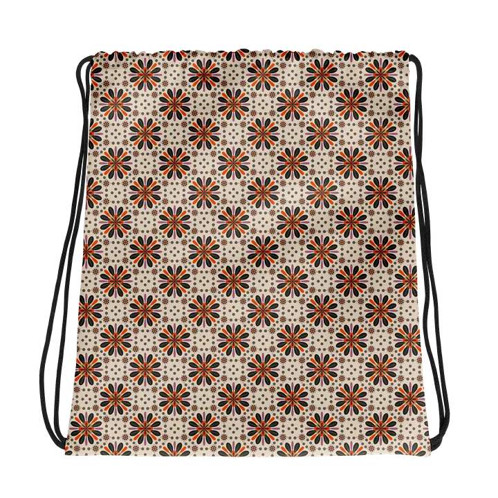 Autumn Flowers Drawstring Bag product image (1)