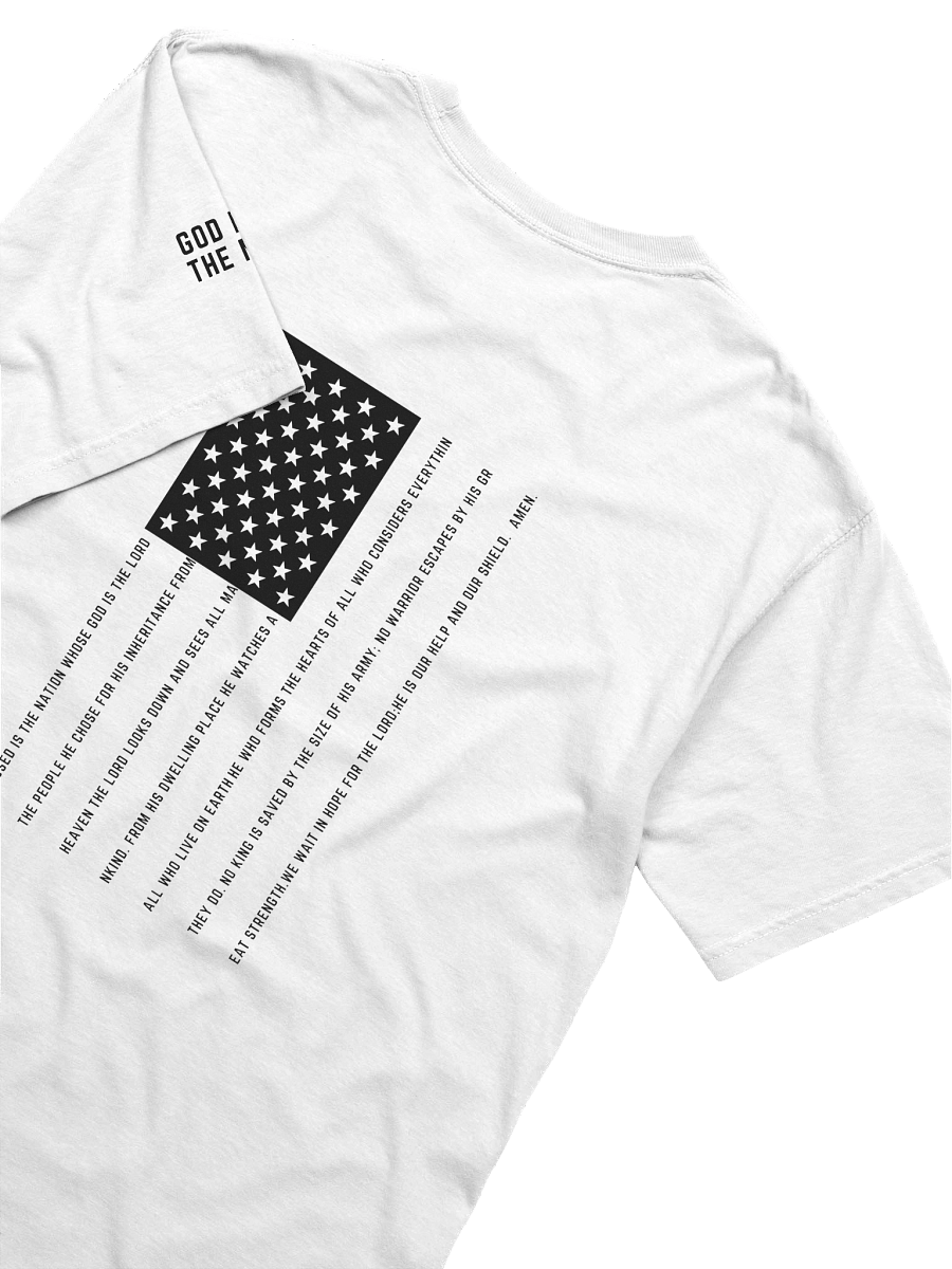 The Blessed America T-Shirt (Back and Side Design) product image (1)