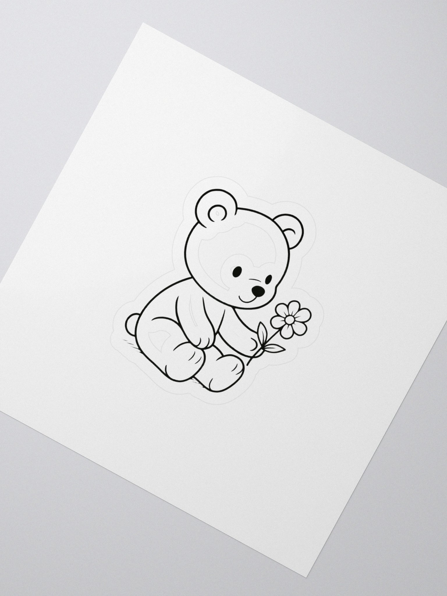 April Blossom Teddy Stickers product image (2)