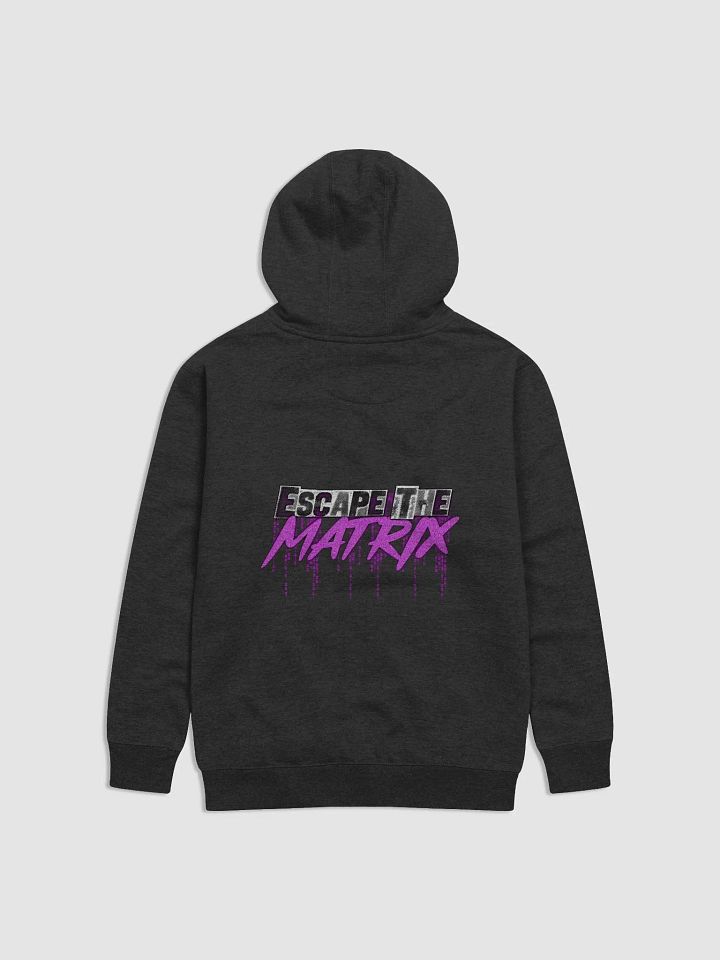 'ESCAPE THE MATRIX' Hoodie Purple product image (2)