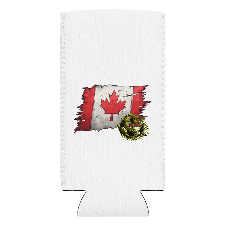 Canada Flag Soccer Football Can Cooler product image (2)