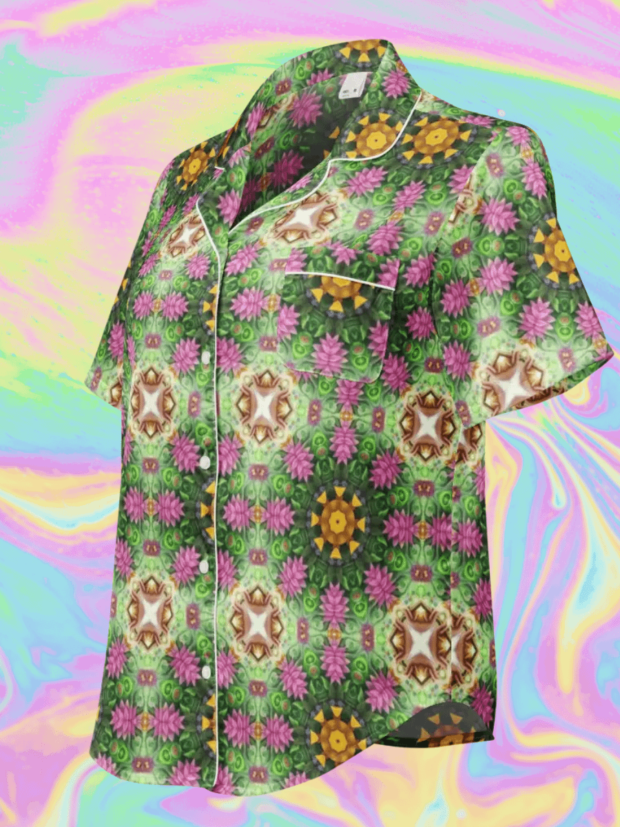Floral Kaleidoscope Women's Pyjama Top product image (1)